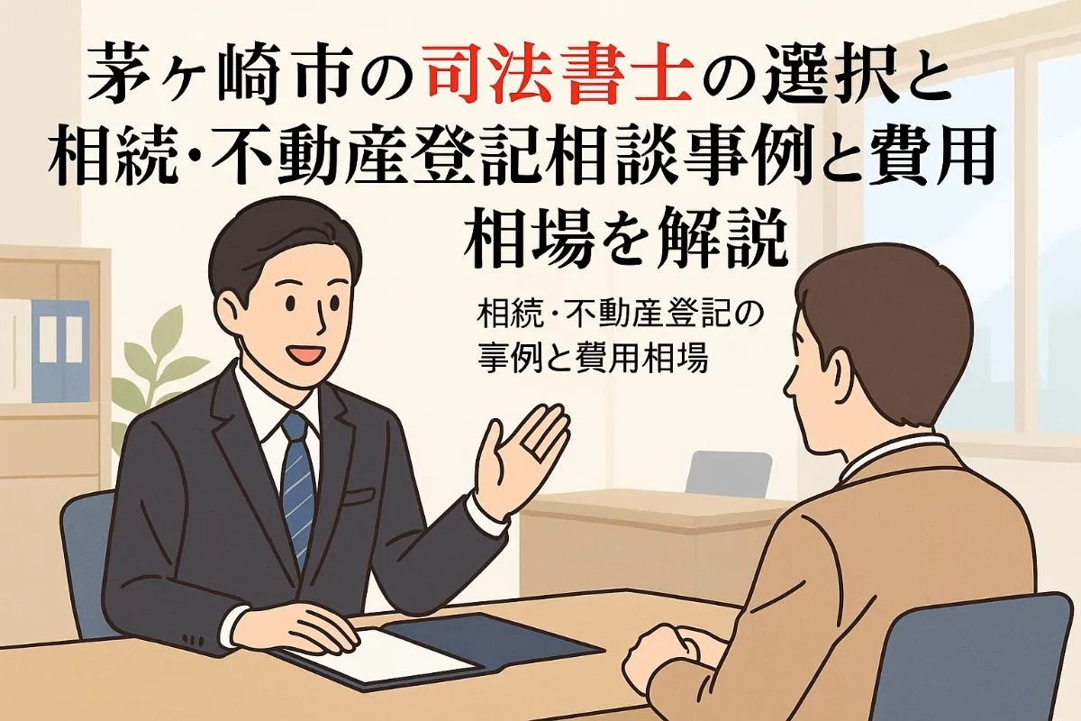 茅ヶ崎市の司法書士の選び方と相続・不動産登記相談事例や費用相場を解説