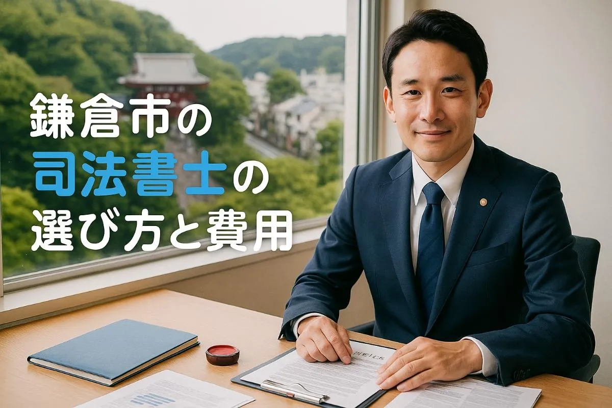 鎌倉市の司法書士の選び方と費用相場徹底比較｜相続登記や相談事例もわかるガイド