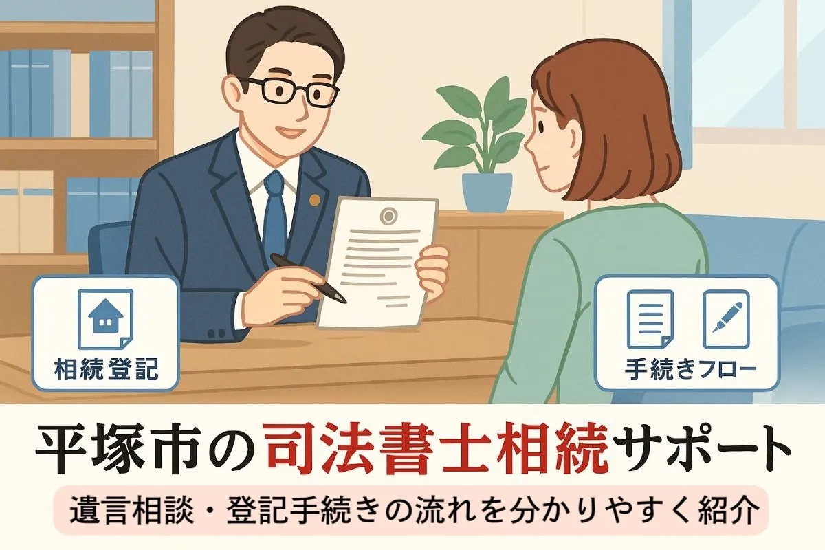 平塚市で司法書士の相続登記や遺言相談を安心サポート｜事務所の選び方と手続きフローを徹底解説