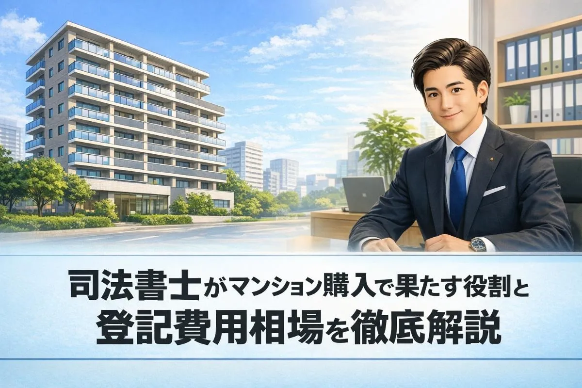 司法書士がマンション購入で果たす役割と登記費用相場を徹底解説