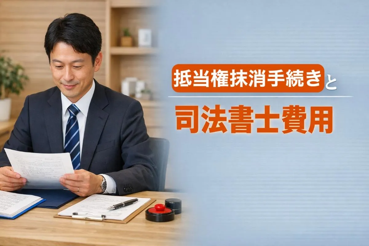 抵当権抹消手続きは司法書士に依頼する費用や流れを解説｜必要書類と自分で行う方法もわかる